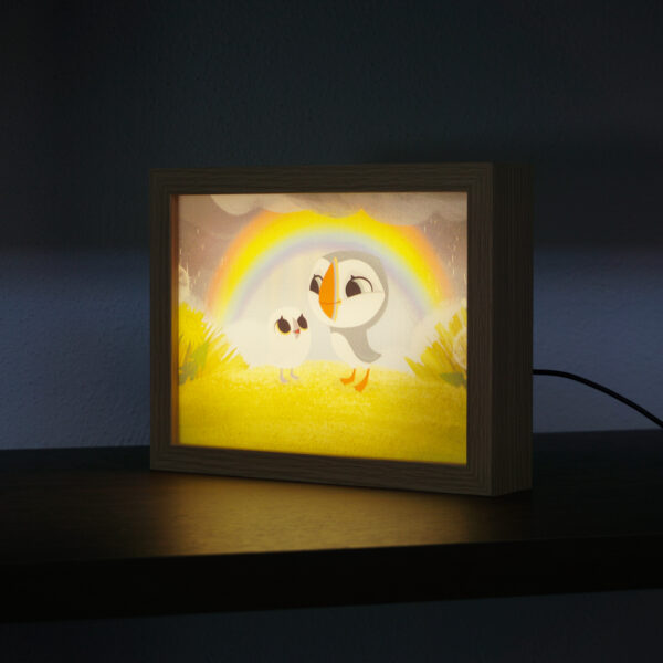 Κορνίζα LED Puffin Rock Α4 - Image 2