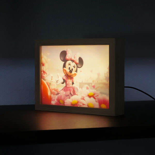 Κορνίζα LED Minnie Mouse 8'' - Image 3